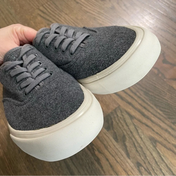 SeaVees for J.Crew Legend Sneakers Grey Wool - Picture 6 of 11